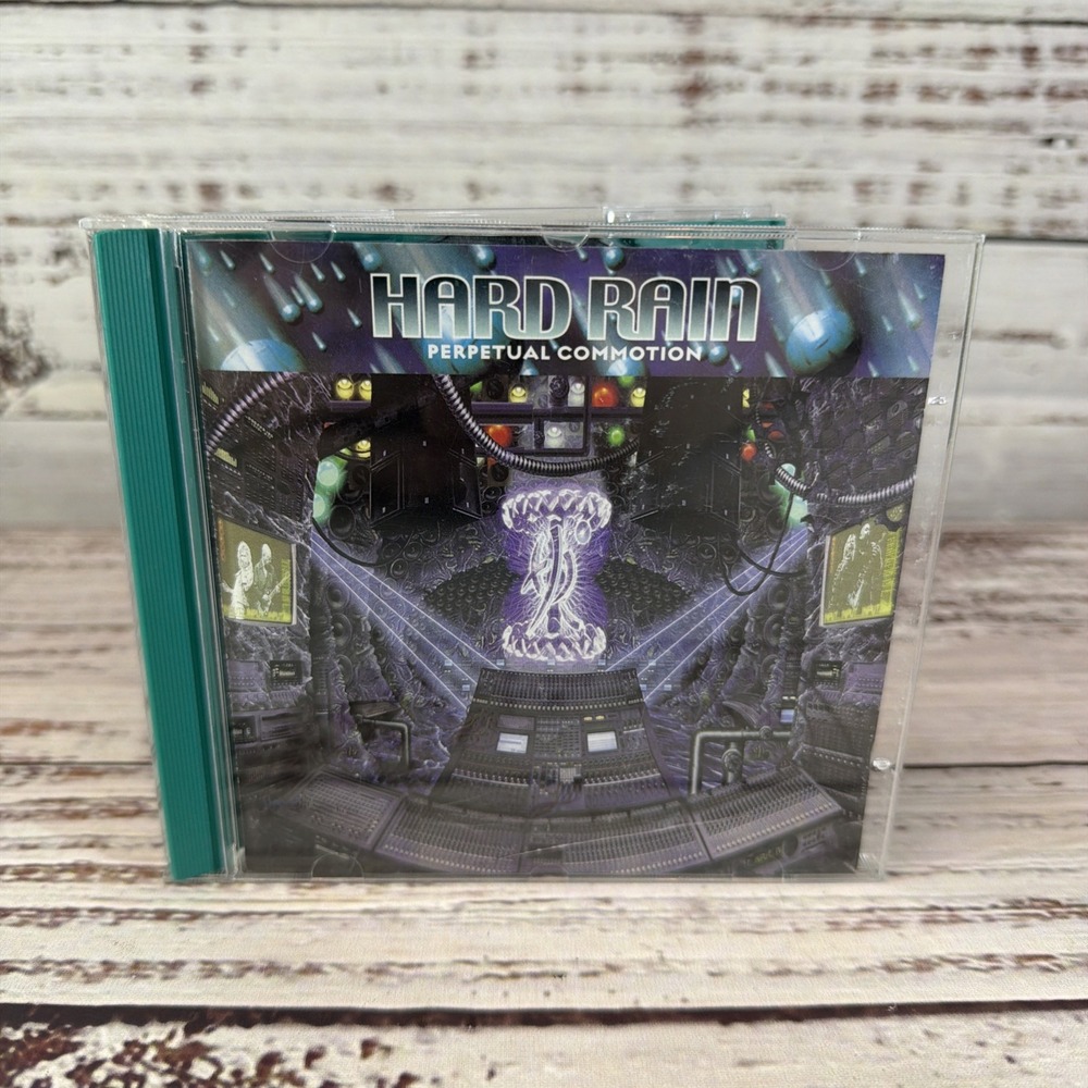 Hard Rain Perpetual Commotion CD 1999 Receiver Records England Rock RRCD 272 Z